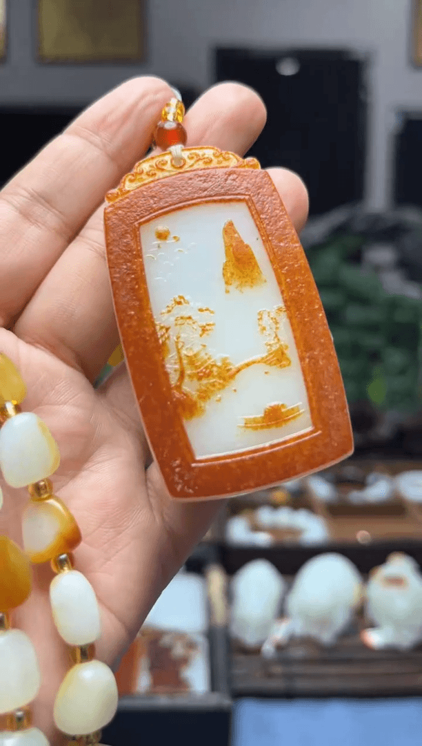 【闪购商品】和田玉挂件未镶嵌1