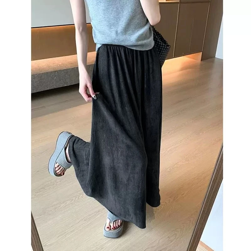 女士夏季日常百搭扎染裙裤Z424915