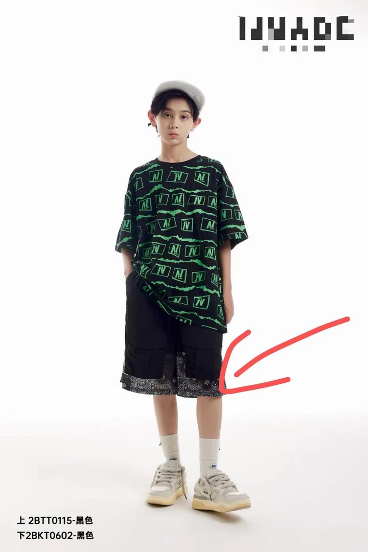 603～高品质青少年潮牌男童休闲短裤