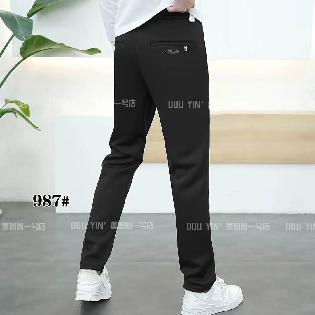 987男士商务加绒休闲西服裤