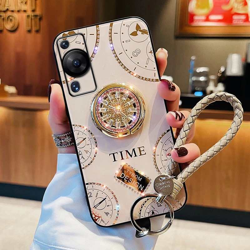 镶钻华为p60手机壳新款高级感p60pro保护套新品女款网红时尚潮牌