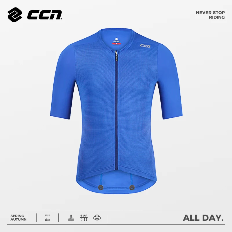 CCN短袖骑行服男夏季2023新款公路自行车服运动透气吸汗速干上衣