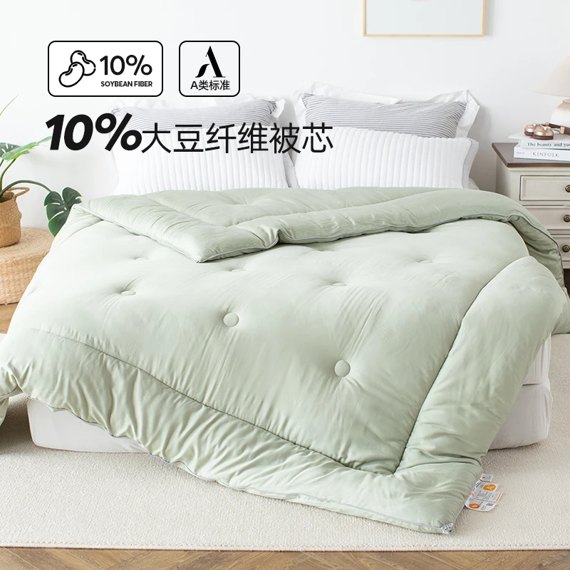 100%6斤纯棉胖被 胖墩墩防寒保暖蓬松立体被芯多色印花可机洗