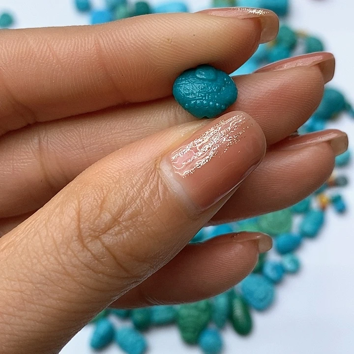 绿松石珠宝奇石未镶嵌