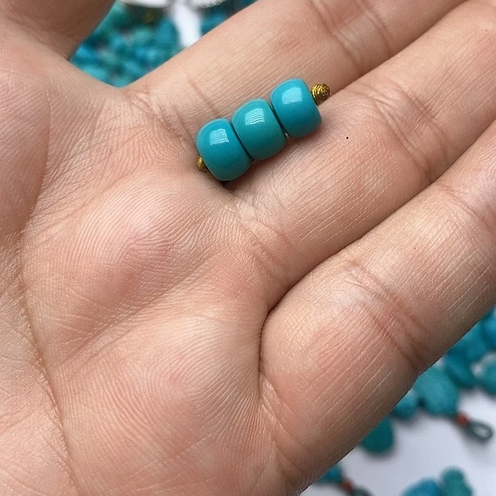 绿松石珠宝奇石未镶嵌B****波