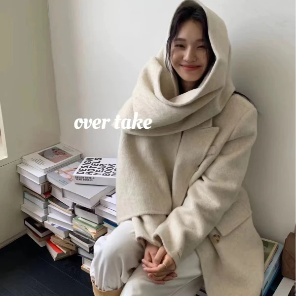 【小个子专属】25新款短款气质时尚百搭秋冬韩版双面大衣