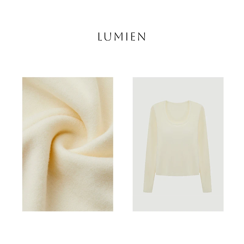 【LUMIEN】加绒无痕胸垫保暖衣LX4KTT78