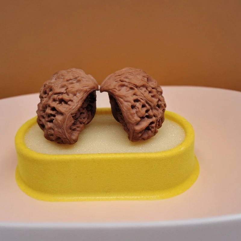 文玩核桃全品无修聚宝盆边4.3肚2.8高3.8