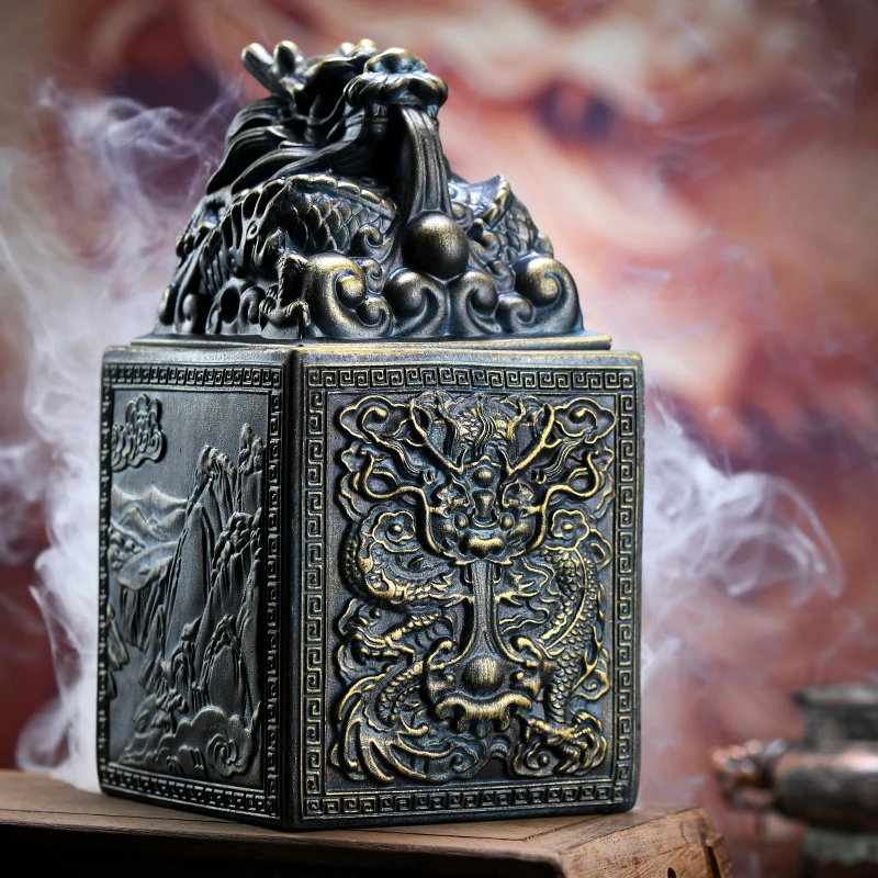 好粮心一锭发财酒特调五粮固态酿造浓香型优级白酒陶瓷52度1500ml