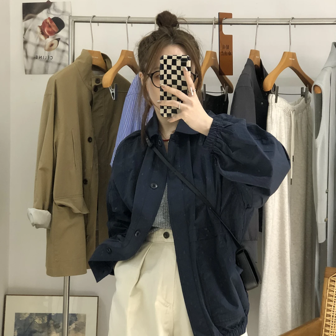 依依姐-【北欧记忆】新款韩系潮流女设计款夹克外套上衣