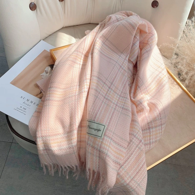 围巾女生冬季新款2024围脖冬天爆款韩版百搭洋气时尚加厚保暖男女