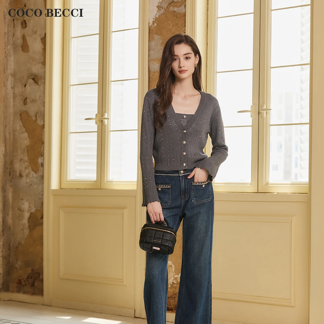COCO BECCI显瘦外穿吊带上衣YT24YA360002