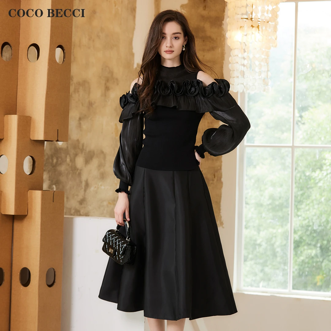 COCO BECCI【陌上生花】优雅法式设计感上衣YT24YA230007