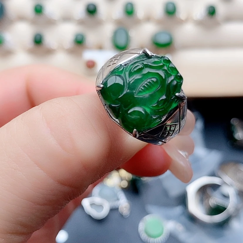 【闪购商品】翡翠戒指未镶嵌