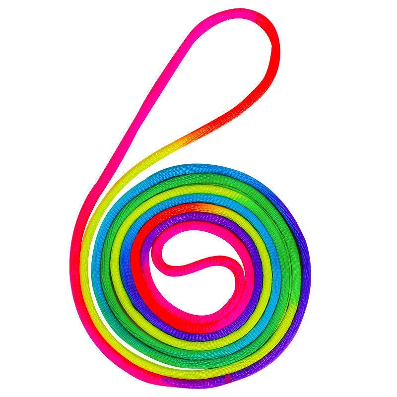 儿童翻花绳的花绳子专用绳学生彩虹彩色绳小学生挑花绳编花绳玩具