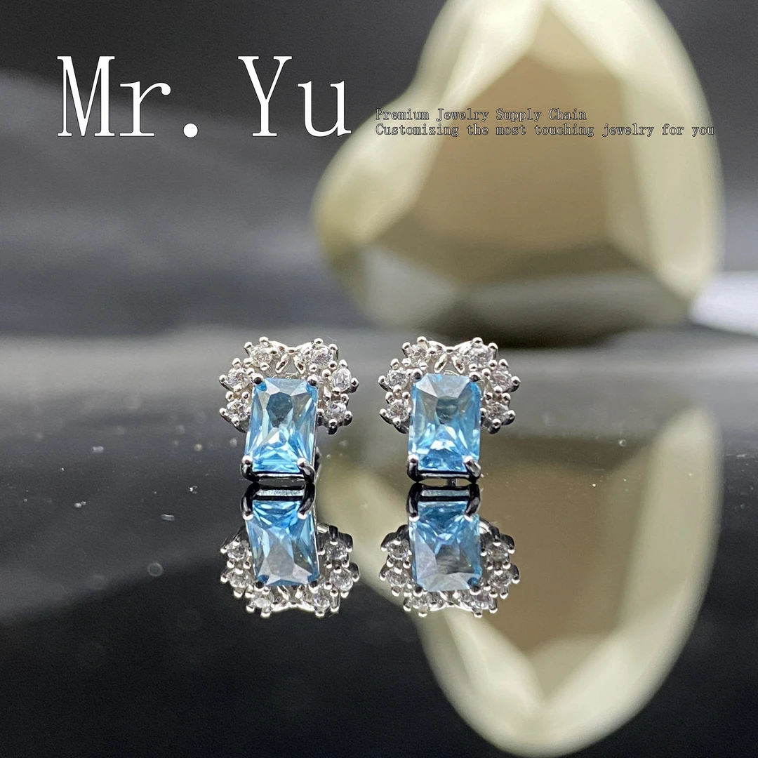 天然风信子耳钉星辰优雅小清新精美百搭经典fx07