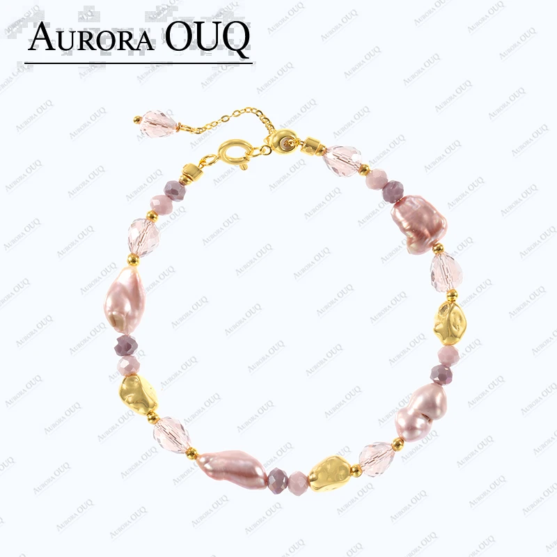 欧阳琴 合成金属合成锆石手链 【琴愿为你】气质轻奢女手链ZL210124