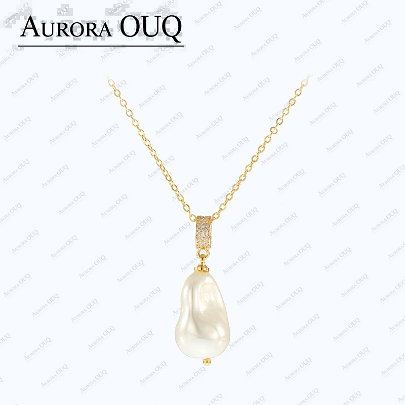 欧阳琴 合金合成锆石吊坠 【琴愿为你】时优雅轻奢吊坠项链CX160179