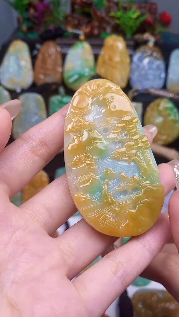 【闪购商品】定制翡翠未镶嵌翡翠A货一物一证