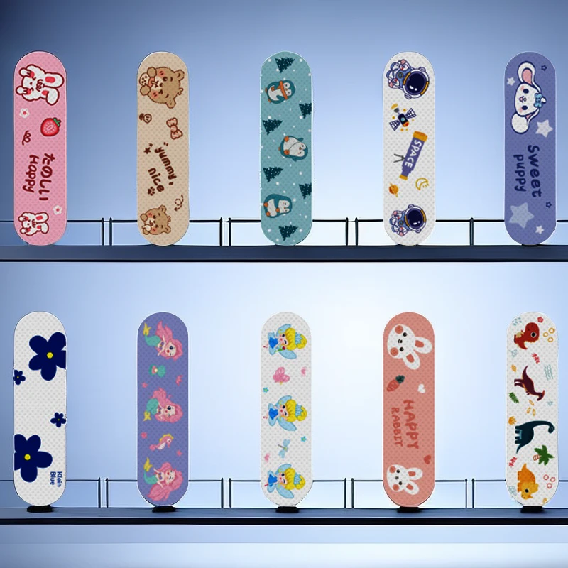 恒品创口贴卡通儿童粘性强防水透气创可贴家用止血透气贴