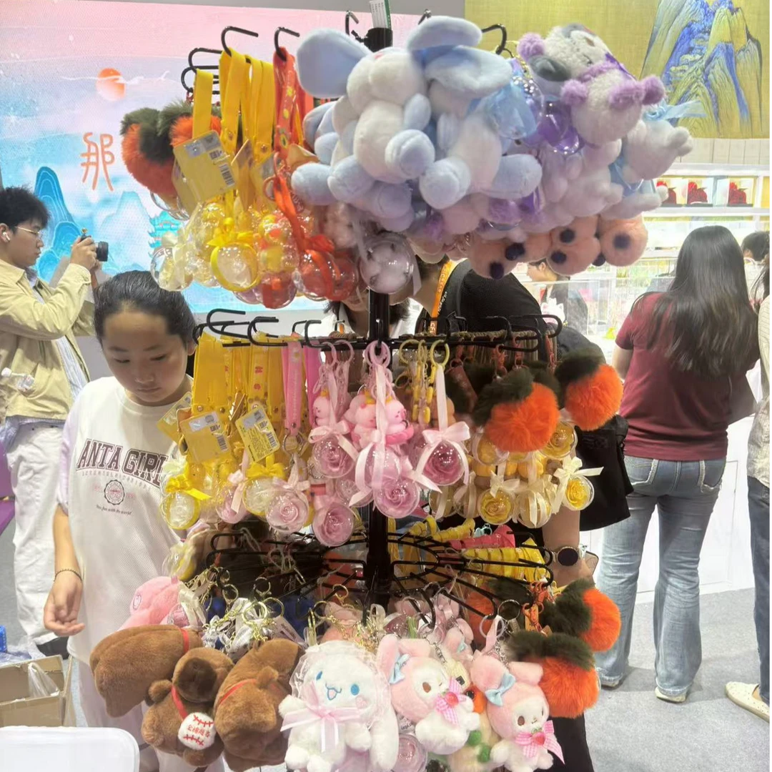 【那些花儿】手工制作工艺品天然优质永生花钥匙链情人七夕节礼物