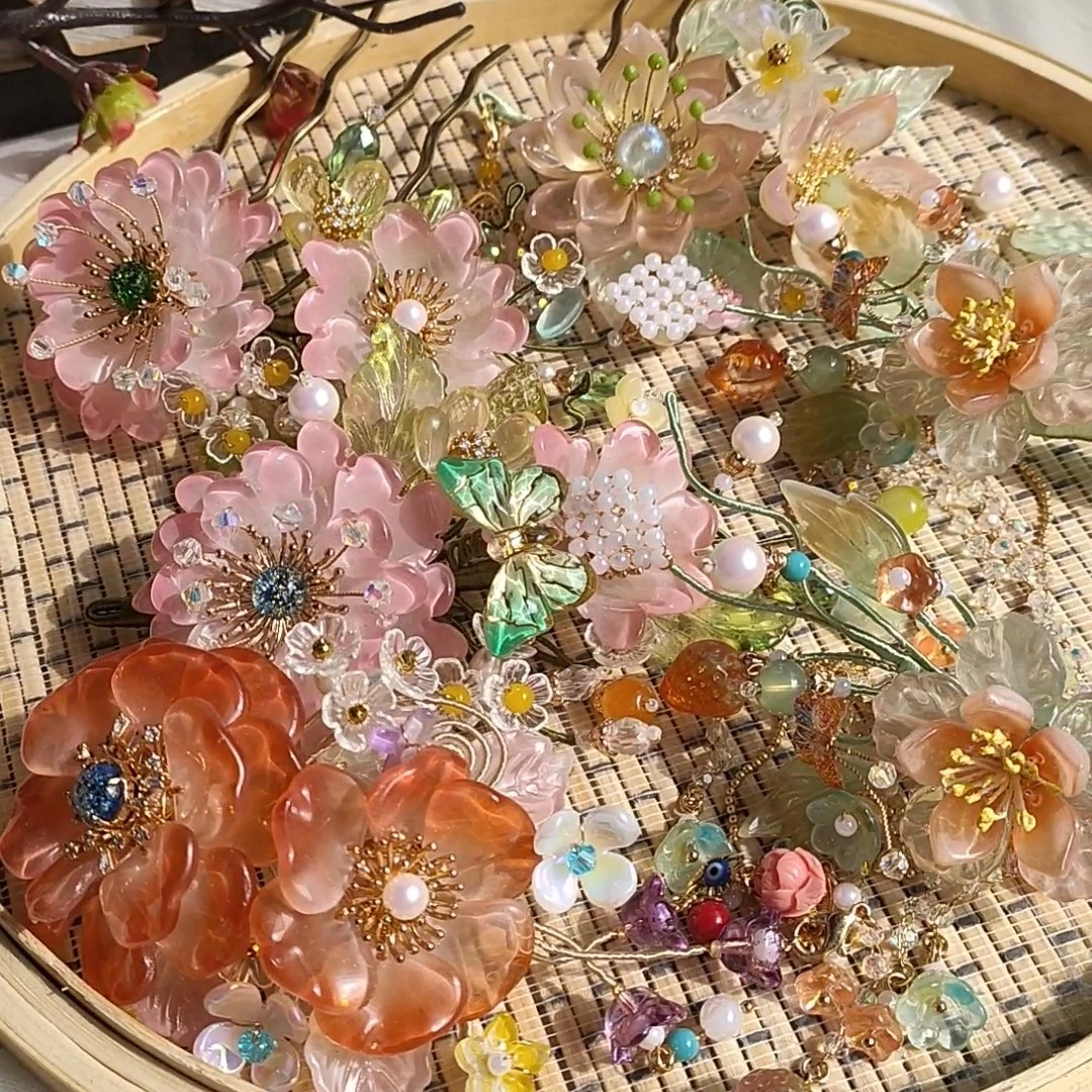 现货发饰手工饰品古风发簪簪子仙气