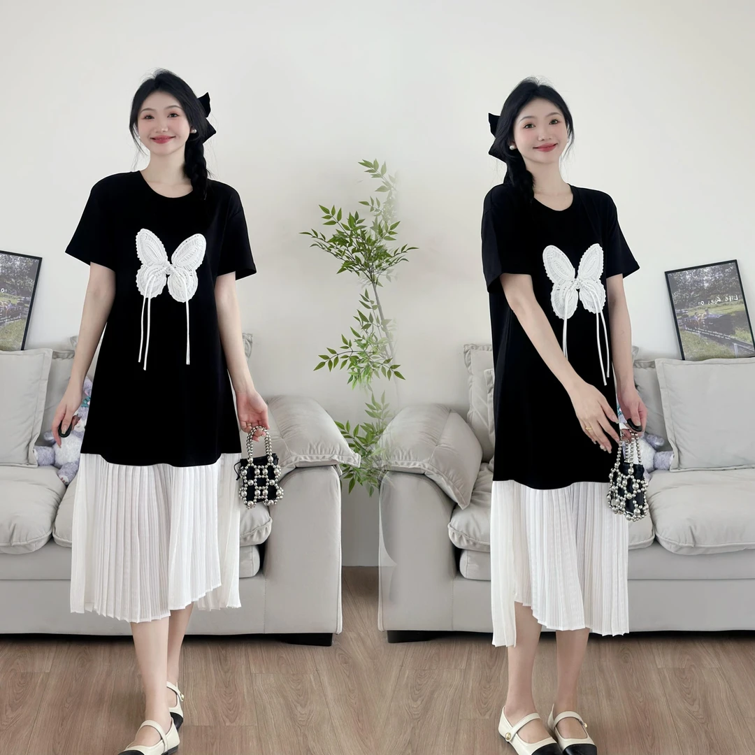 孕妇装夏装高级感上班族孕妈妈衣服夏季裙装洋气外出时尚夏天裙子