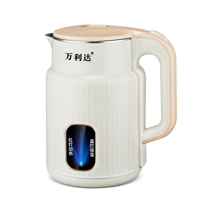 万利达电热水壶保温电水壶自动断电烧水壶家用酒店多功能开水壶