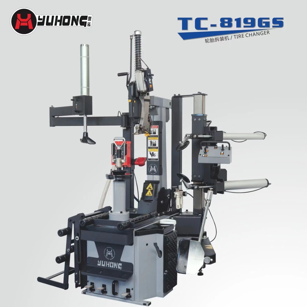 轮胎拆装机无大盘反转鸟头免抱轮胎带气动爆充最大可拆装26寸轮胎
