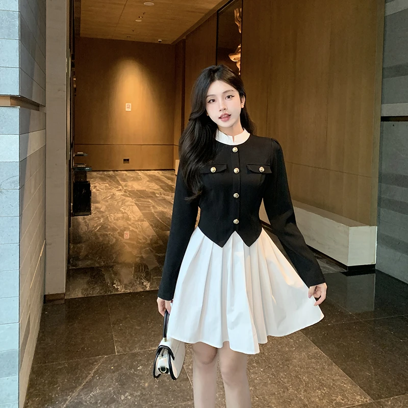 【大小姐驾到】秋季小香裙子连衣裙名媛贵气甜美显气质显瘦设计感