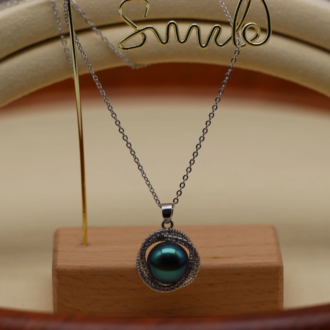 413  三生三世H色珍珠吊坠