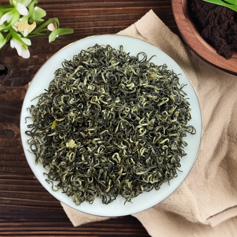 茉莉花茶（品源飘雪）纯雅安原料香气高口感柔和回甘甜