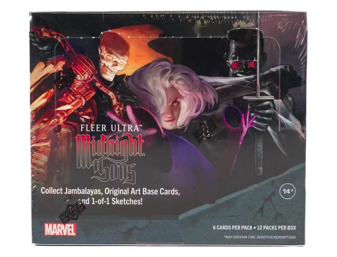 2023 Marvel Fleer Ultra Midnight Sons Hobby Box 漫威现货盒卡