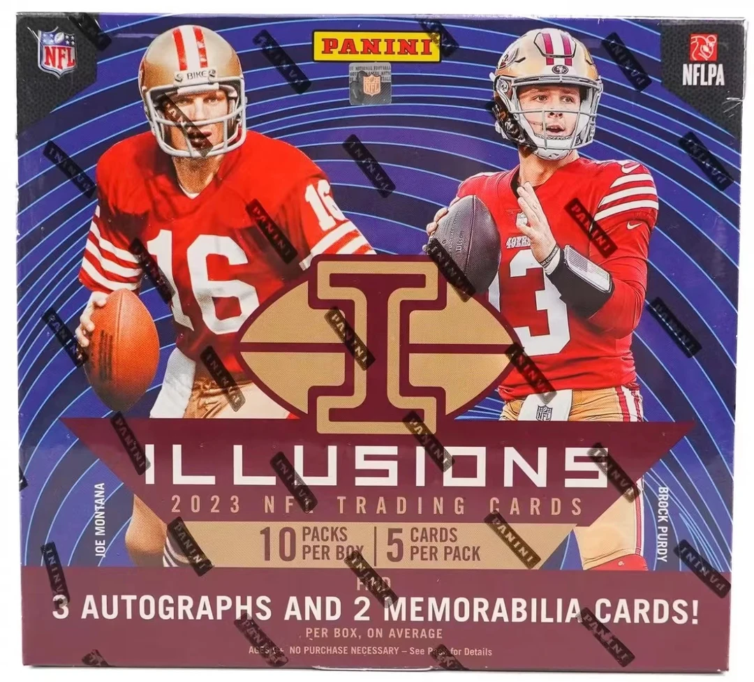 2023 Panini Illusions Football Hobby Box NFL 现货盒卡