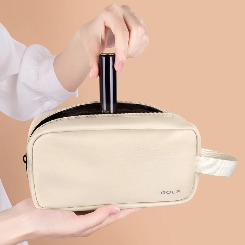 GOLF化妆包女2025新款时尚百搭小众设计户外运动斜挎包轻便通勤包