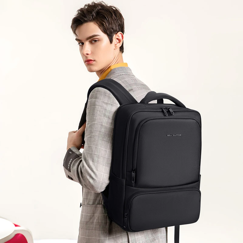 GOLF/高尔夫男士双肩包多功能15.6寸电脑包背包学生书包新款