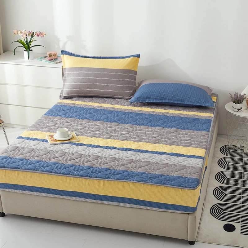 【A类夹棉床笠】冬季加厚夹棉床笠榻榻米床笠床罩全包围防滑罩床