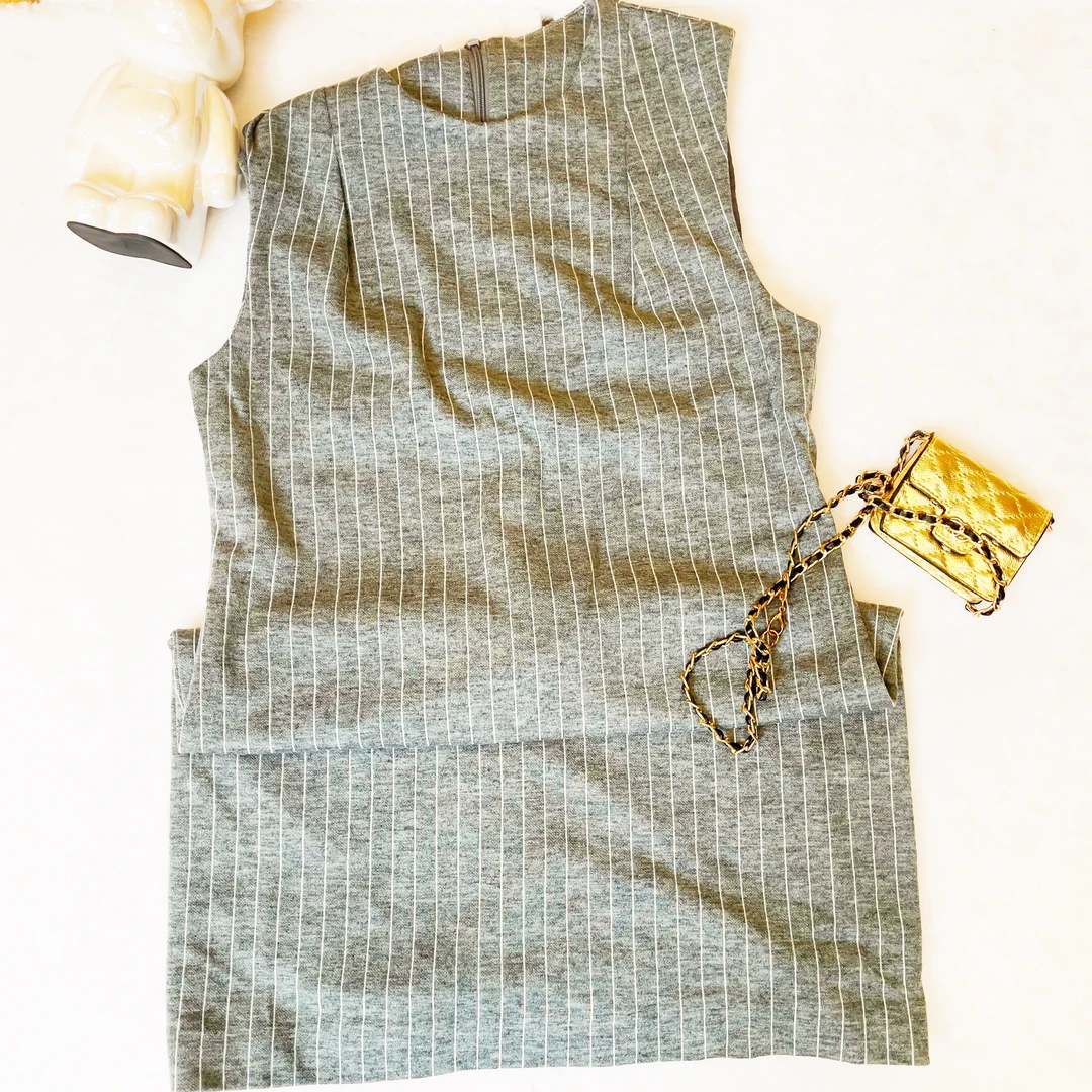 【单款019】显瘦气质时尚夏季复古法式收腰裙子G-65107