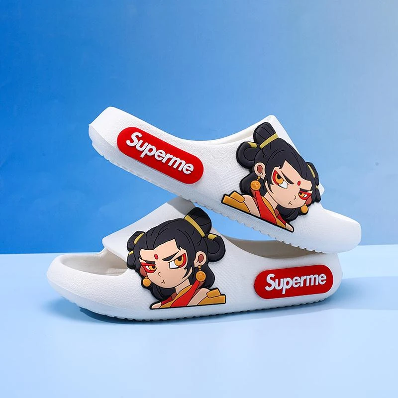 男童拖鞋儿童凉拖鞋室内居家男孩宝宝中大童卡通软底亲子洗澡凉拖