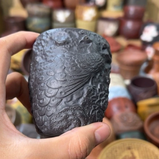 紫砂茶杯宜兴紫砂