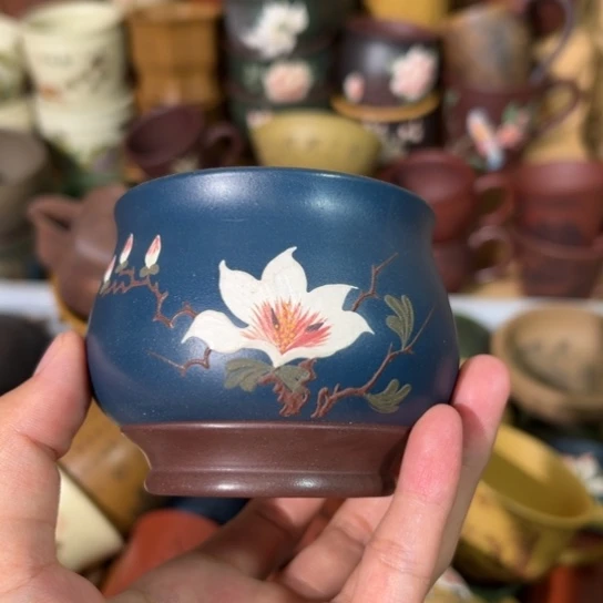 紫砂茶杯宜兴紫砂