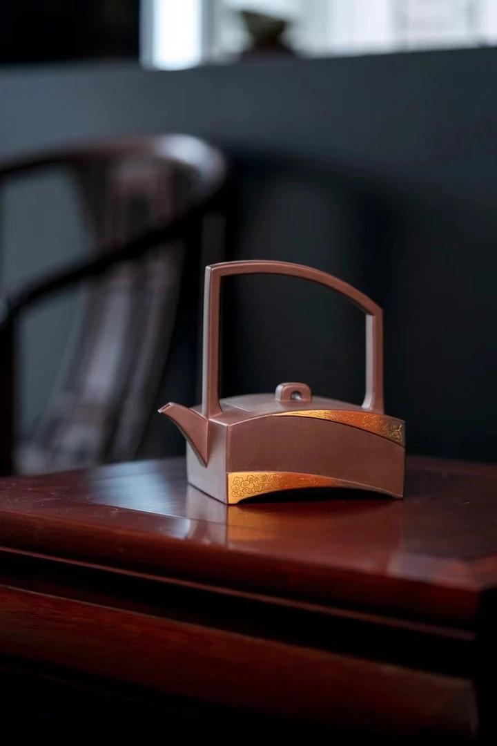 葛军陶坊主理人葛秋儿—《四季如春》全手工紫砂壶自用高端 送礼茶具