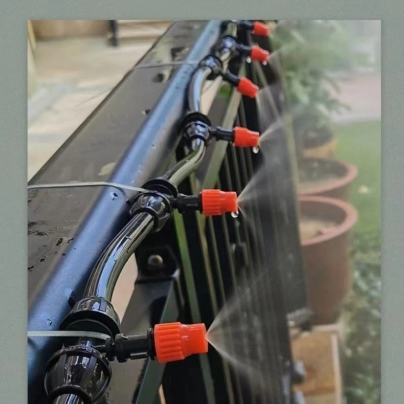 雾化喷头微雾农用喷雾器自动浇花器浇水喷淋降温除尘微喷灌溉系统