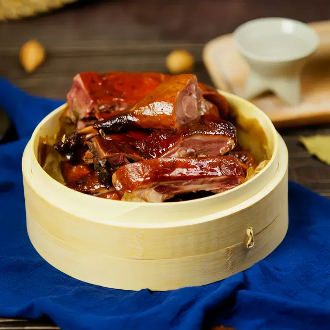 重庆特产中华老字号白市驿板鸭传统烟熏佳品原味生板鸭零食大礼包