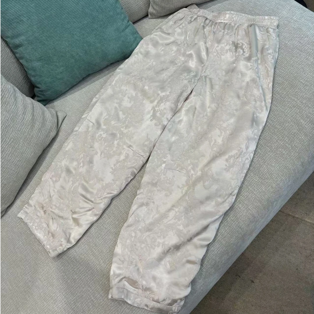 【一潮家】冬季款 新中式时尚气质女士厚款夹棉棉裤16029