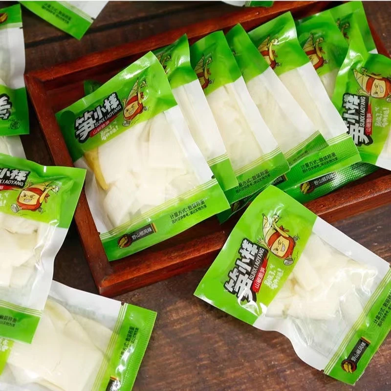 笋小样脆笋山椒竹笋酸辣笋片包泡椒竹笋尖即食新鲜山椒网红爽口