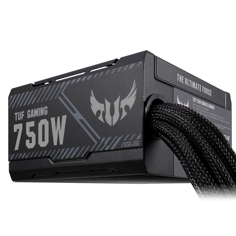 华硕TUF-750B突击手电源 额定750W/双滚珠轴承/80PLUS铜牌/工包