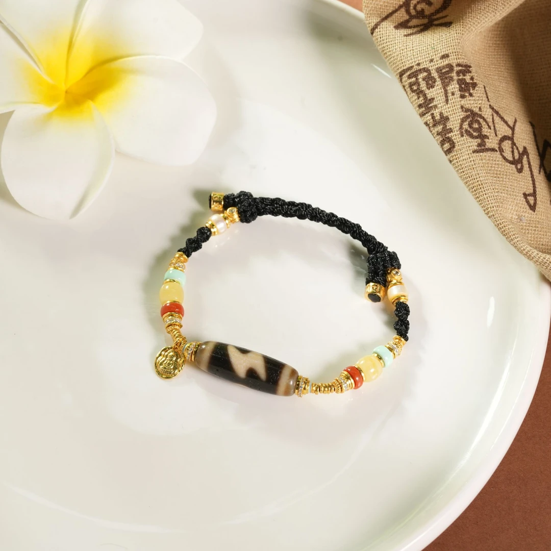 壹加火火｜玛瑙五闪手绳多样性发货发一条