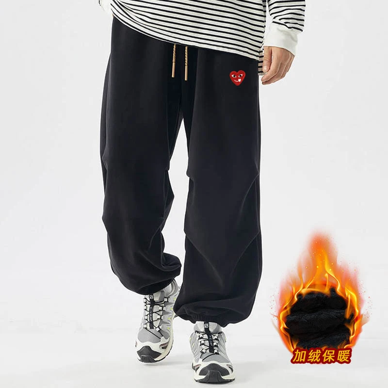 【宝龙店专属】【加绒系列】CDG PLAY 情侣加绒裤