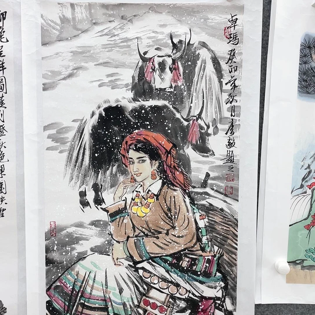 【闪购商品】绘画托**基李毅老师作品
